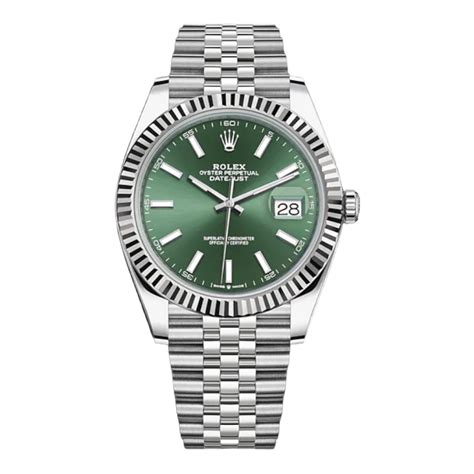 rolex datejust 41 vert|Rolex Datejust 41 woman.